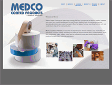 Tablet Screenshot of medcocoatedproducts.com